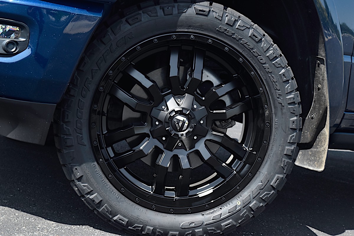 Ram 1500 with Fuel 1-Piece Wheels Sledge - D596